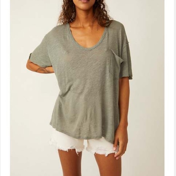 FP All I Need Tee - Olive Green - Picture 1 of 3